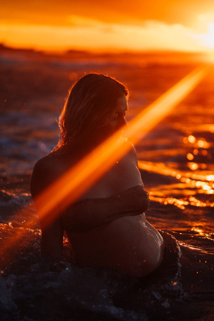 Séance photo couple grossesse - Photographe couple grossesse Pays basque Landes Biarritz Bayonne - Photographe couple grossesse lifestyle - Charline Photography