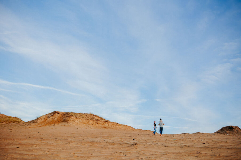 Séance photo au milieu des dunes Labenne, Landes