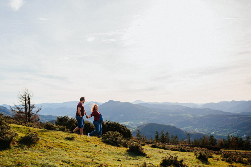Séance photo en montagne Col Ibardin, Pays Basque