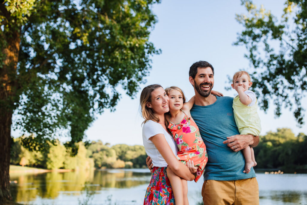 Séance photo au bord du lac Marion Biarritz, pays basque