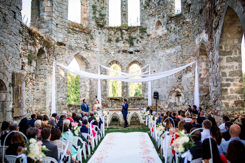 mariage chateau en ruines - photographe mariage